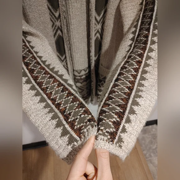 Lucky Brand EUC S boho cardigan with pockets - Picture 3 of 7